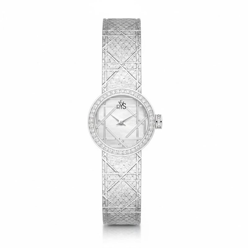 REYS WATCH WATCH FOR WOMEN-STAINLESS STEEL-SILVER DIAL R2044-SS