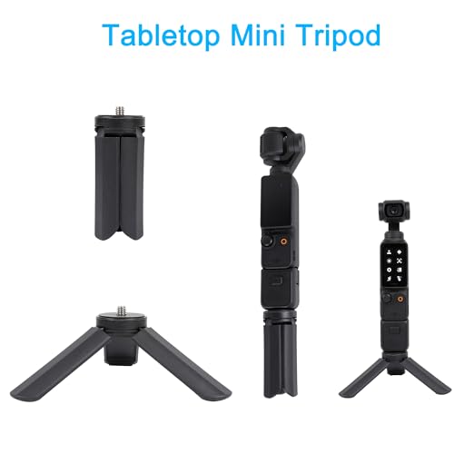 PellKing Tabletop Tripod and Selfie Stick Tripod Kit for DJI OSMO Pocket 3 2 Camera - Image 4
