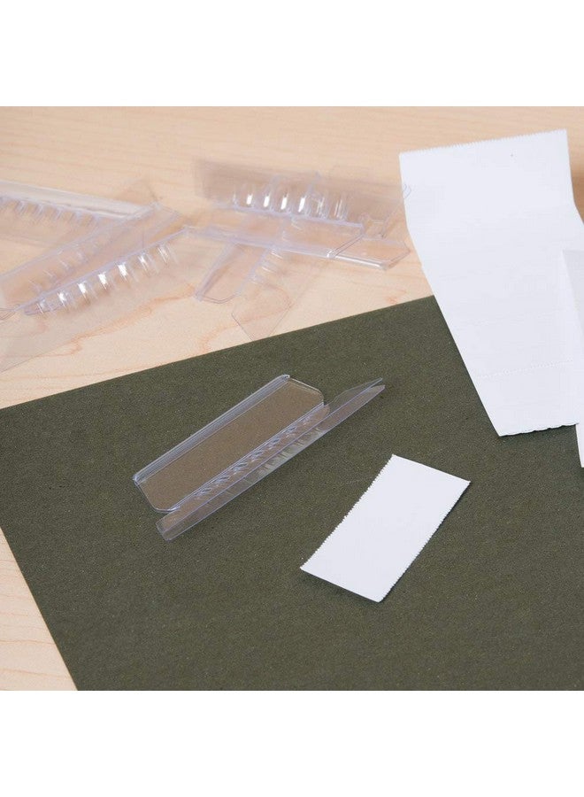 1InTheOffice Plastic Clear Tabs And Inserts 2" X 5/8" 100/Pack (2") - Image 5