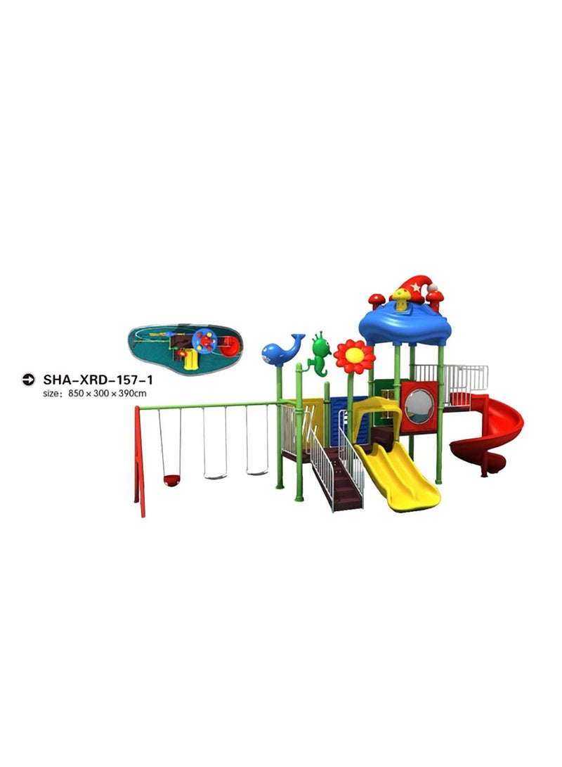 Myts Ultimate All Round Playground Mega Slides and Swings - Image 2