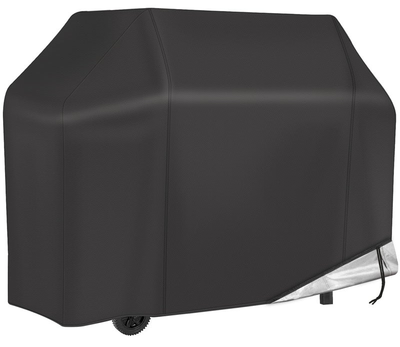 NEXCOVER Grill Cover, BBQ Cover 55 inch,Waterproof BBQ Grill Cover,Fade Resistant Gas Grill Cover, Barbecue Grill Covers, Fits Grill of Weber, Brinkmann, Nexgrill, Black Grill Cover for Outdoor Grill. - Image 1