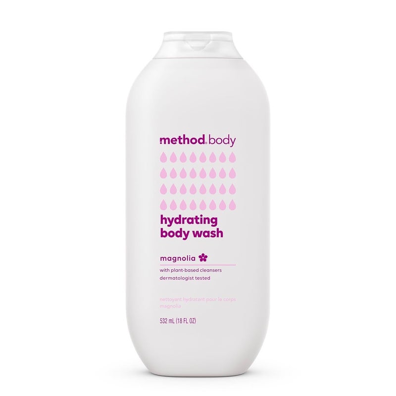 Method Body Wash Magnolia Paraben and Phthalate Free 18 oz Pack of 1