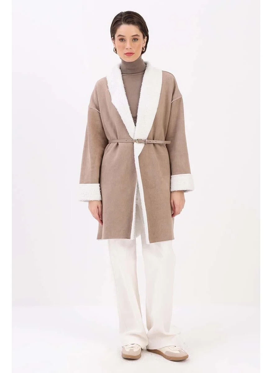 Allday Mink-Suede Welsoft Coat