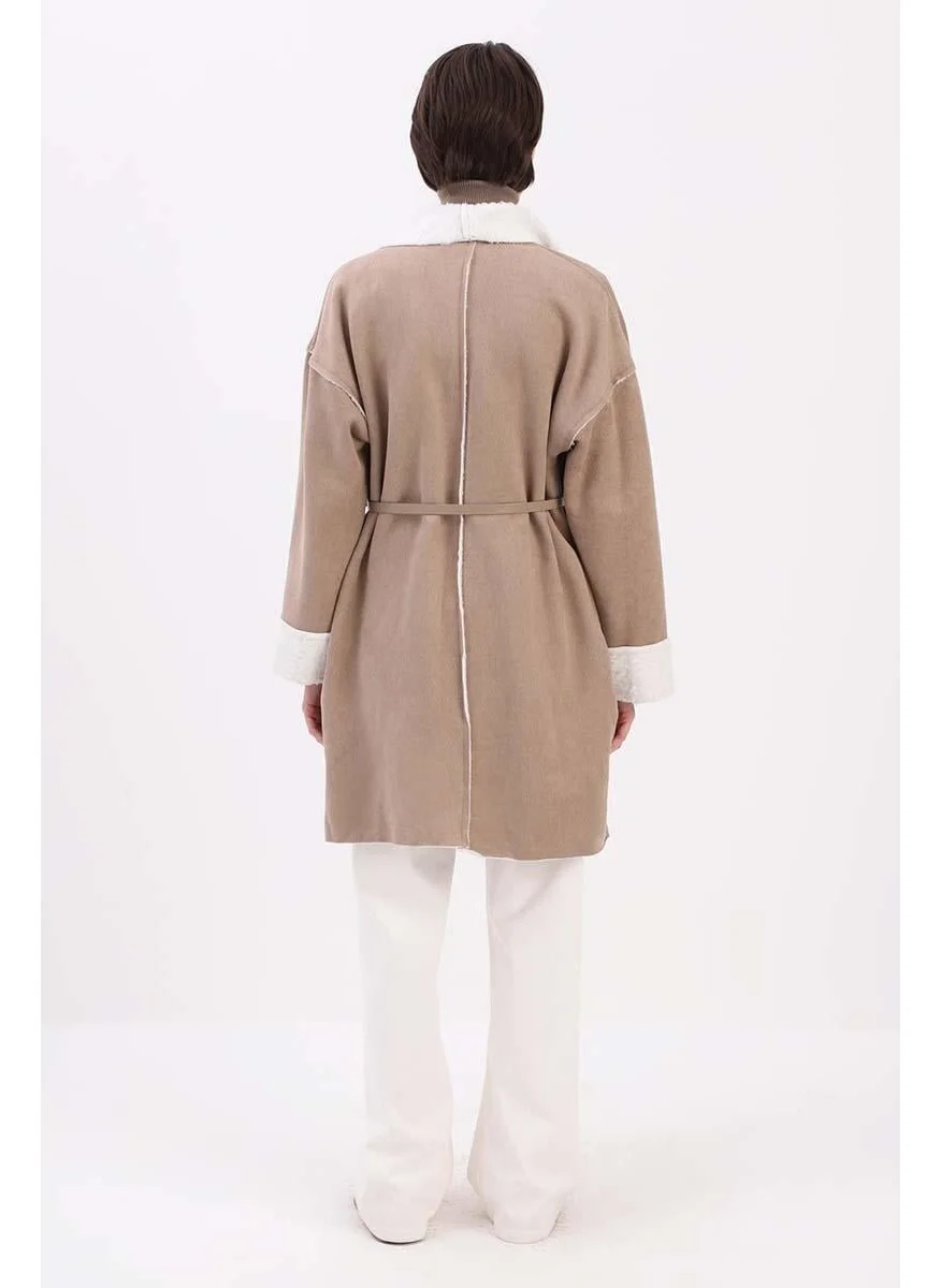 Allday Mink-Suede Welsoft Coat