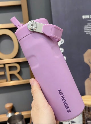 Stanley high value and large capacity 304 stainless steel mug 16oz (purple) - view 2