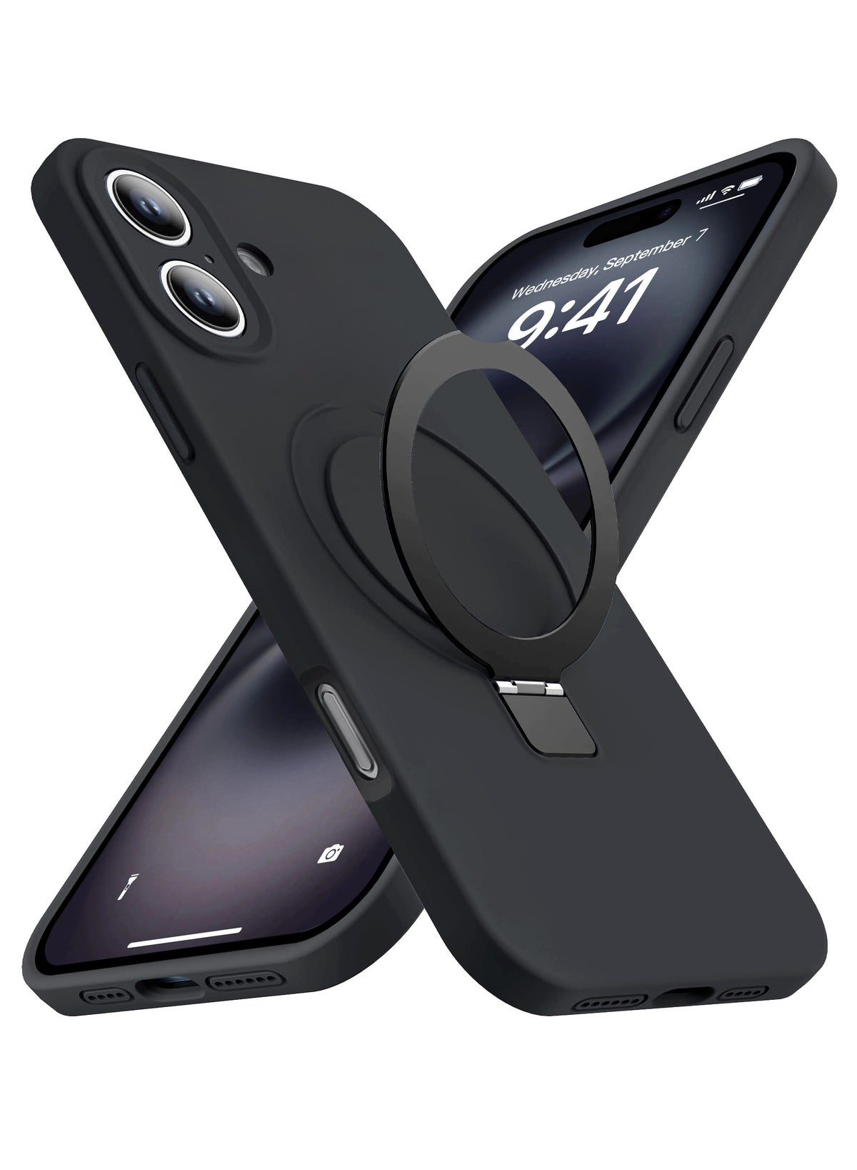 eligo Eligo iPhone 16 Magsafe Case With Magnetic Invisible Stand silicone Z182CC637CB42A421E50AZ