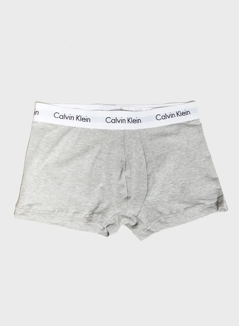 CALVIN KLEIN 3 Pack Logo Band Assorted Trunks