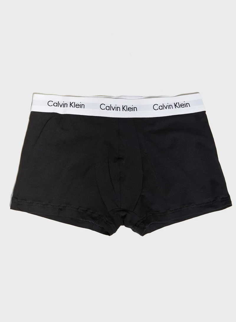 CALVIN KLEIN 3 Pack Logo Band Assorted Trunks
