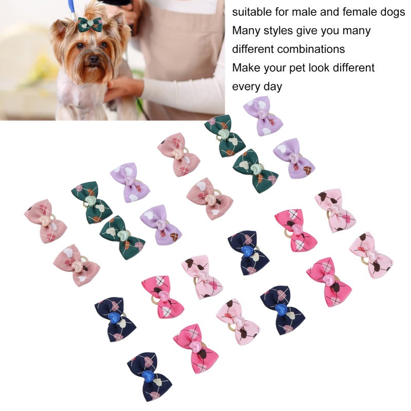 Flexible Dog Hair Bows Pet Grooming Accessories for Small Medium Large Breeds - Image 4