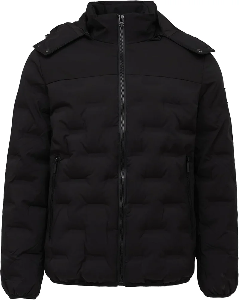 سيدرو CEDRO Puffer Jacket for Men with 2 Pockets - Water and Wind Resistant