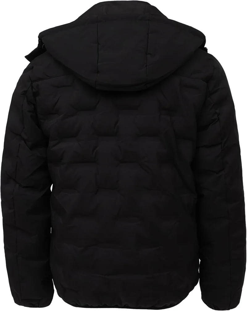 سيدرو CEDRO Puffer Jacket for Men with 2 Pockets - Water and Wind Resistant