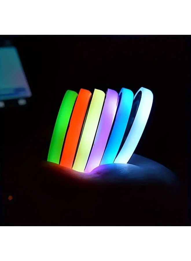 Dog Catch Model 2pcs LED Car Cup Holder Coasters USB Rechargeable 7 Colors Auto Sensor - Image 3