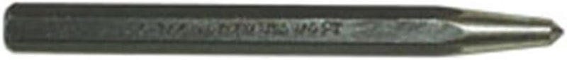 24008 Center Punch, 1/4" - 6 mm x 5-1/2", Black Oxide Finish