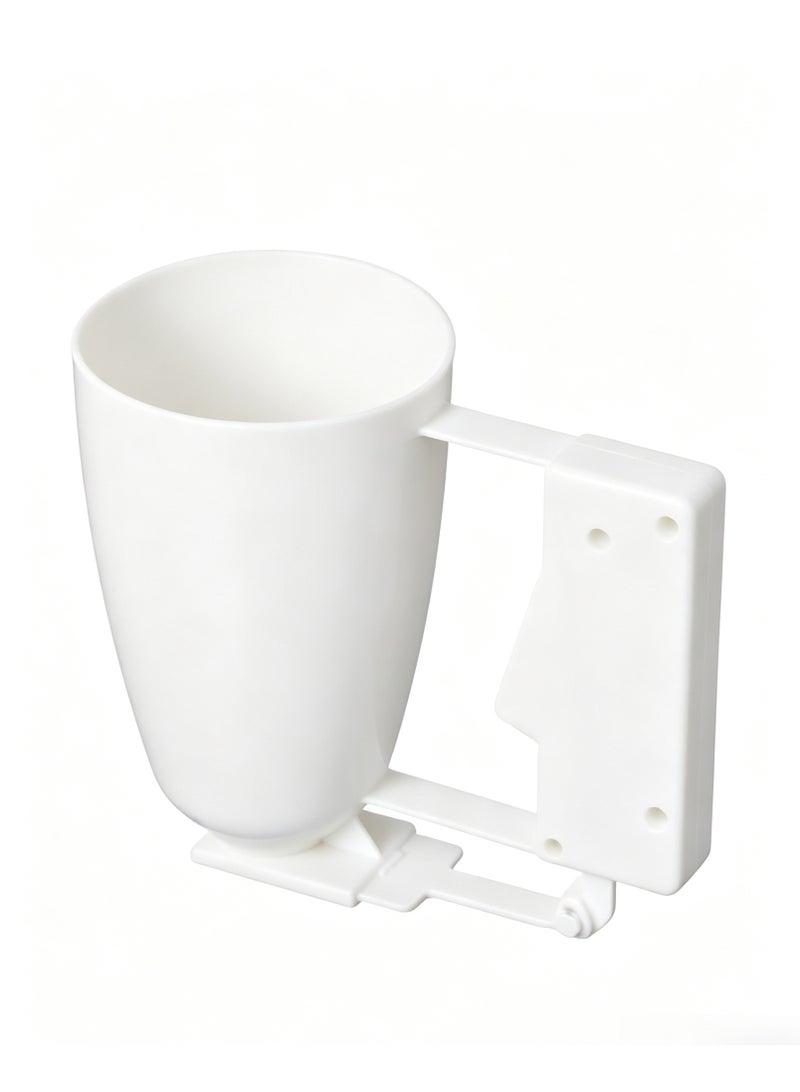 Loqumat Alkadi Making Device Beige, Pancake Batter Dispenser Tool for Baking Cupcakes, Waffles, Cakes, and Muffins - Image 1