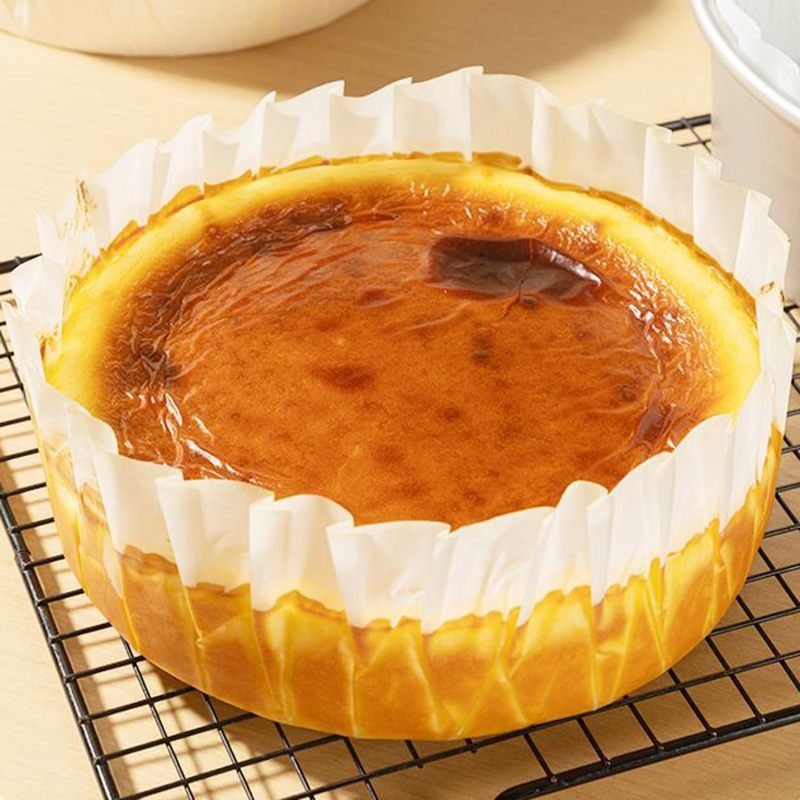 Parchment Paper White Non-Stick Greaseproof Baking Liners - Disposable Liners for Home Baking, Air Fryer Use - Image 5