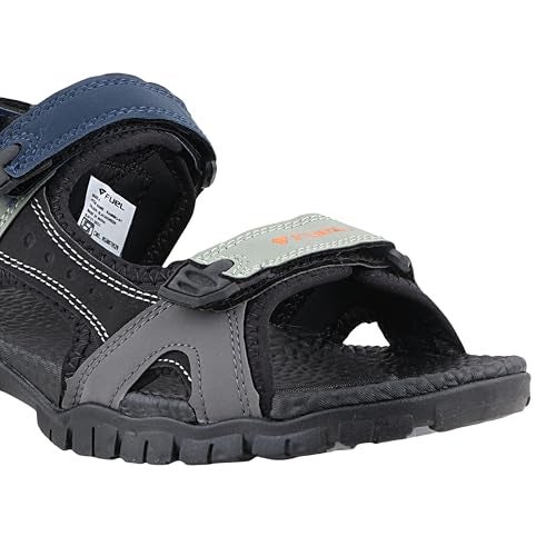 FUEL Rambo-01 Comfortable & Lightweight Stylish Casual Outdoor Footwear For Sandals for Men (Black-8UK) - Image 3