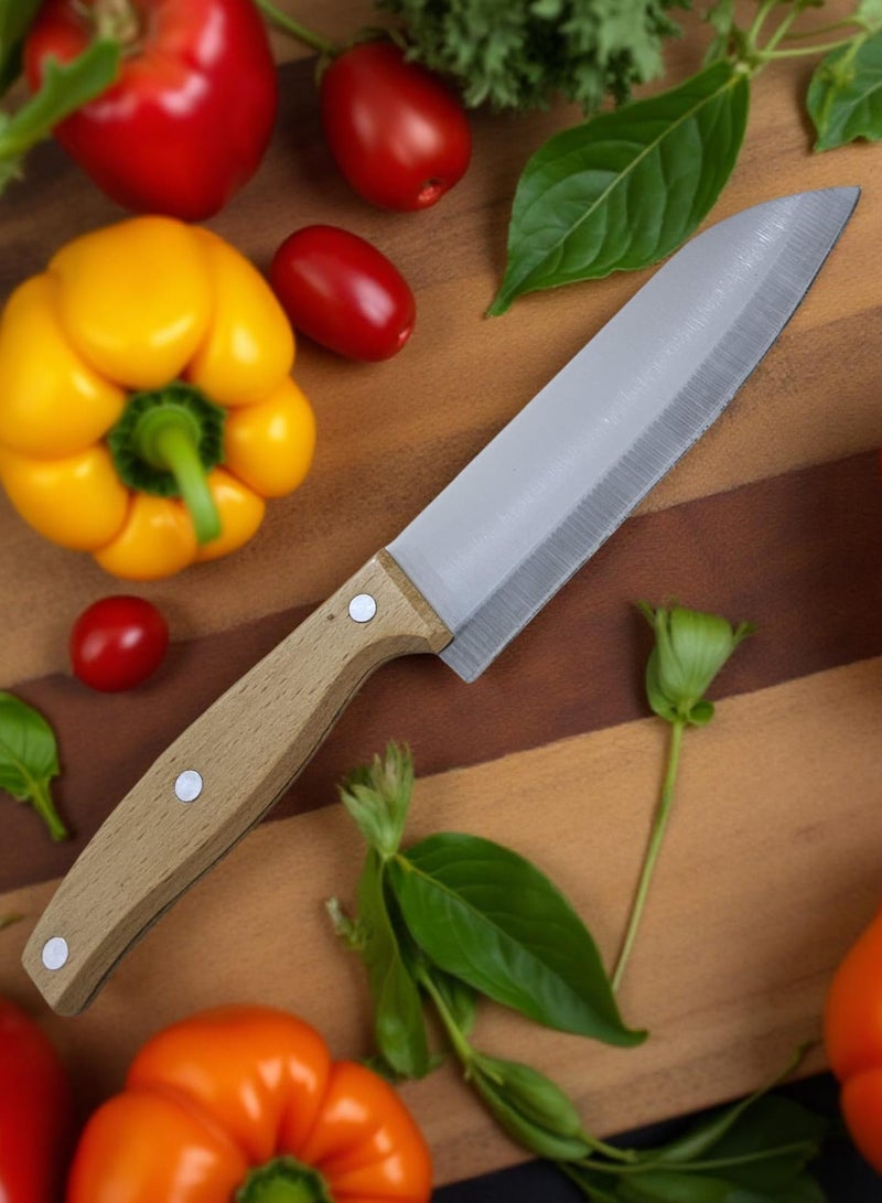 Kitchen knif made of stainless steel. - Image 1