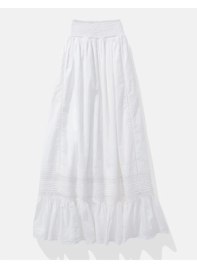 امريكان ايجل AE Pintuck Maxi Skirt