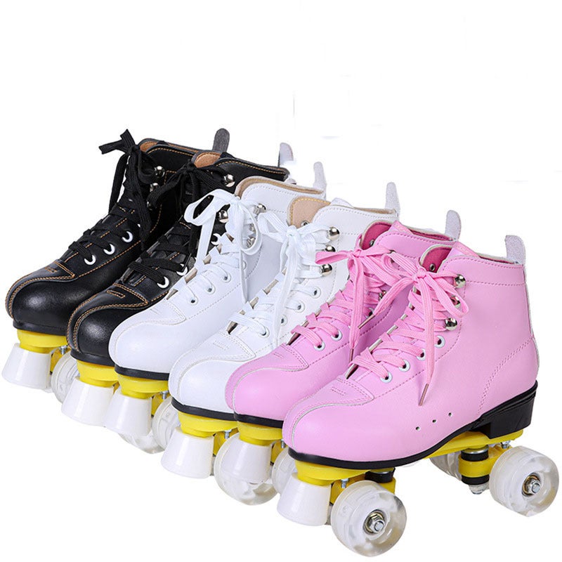 Adjustable Double-Row Roller Skates, Four-Wheel Skates for Adults, Men and Women Sports Roller Skates, Inline Skates, Wholesale from Manufacturer - Image 2
