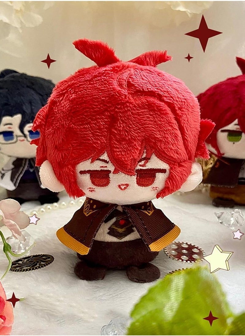 general Genshin Impact Plush Doll, Suitable as Keychain or Desktop Decoration, Anime Doll Great Gift for Game Fans - Diluc (4.7 inches) - Image 2