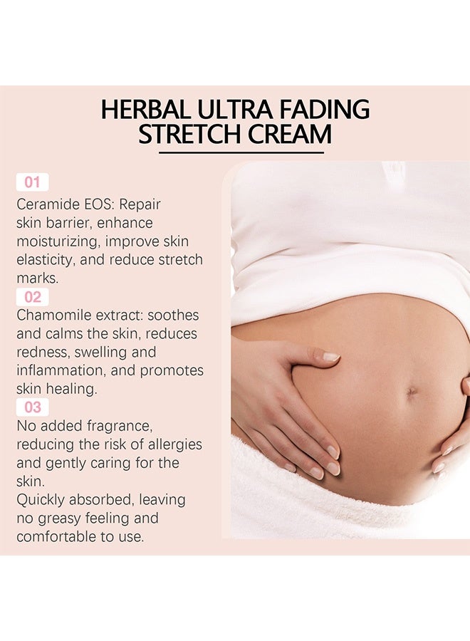 OceAura Herbal Ulera Fading Stretch Cream，Stretch Marks and Scar Removal Cream, Lighten Fat Lines and Postpartum Scars, Moisturize and Smooth Skin, Body Care Cream  100g - Image 5