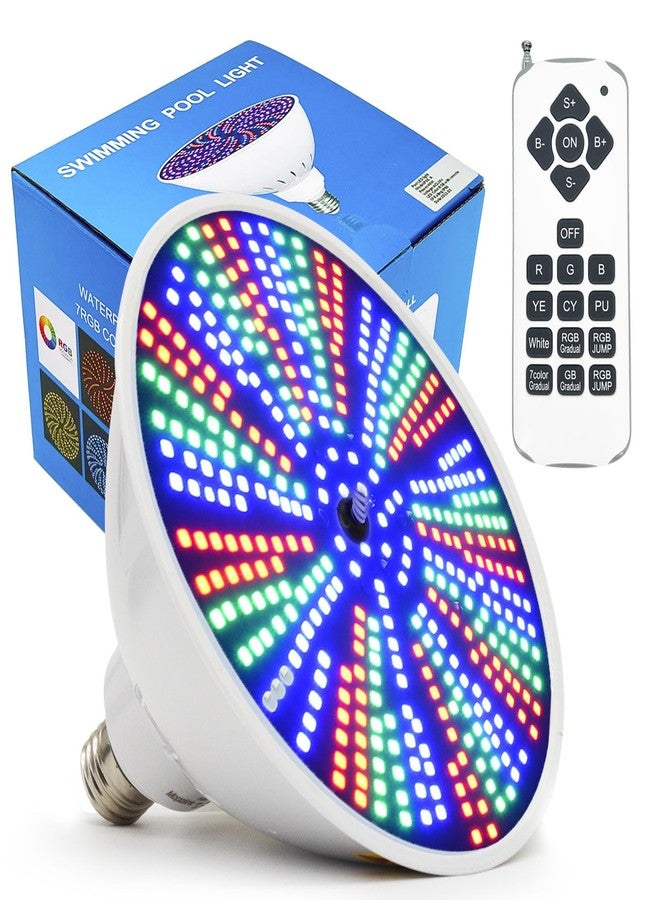 Tandanic Upgraded Color 50W LED Pool Light Bulb 12V RGB Color Changing Inground Pool Light Bulb Replacement for Pentair Hayward Accessories Pool Light 50W 120V - Image 1