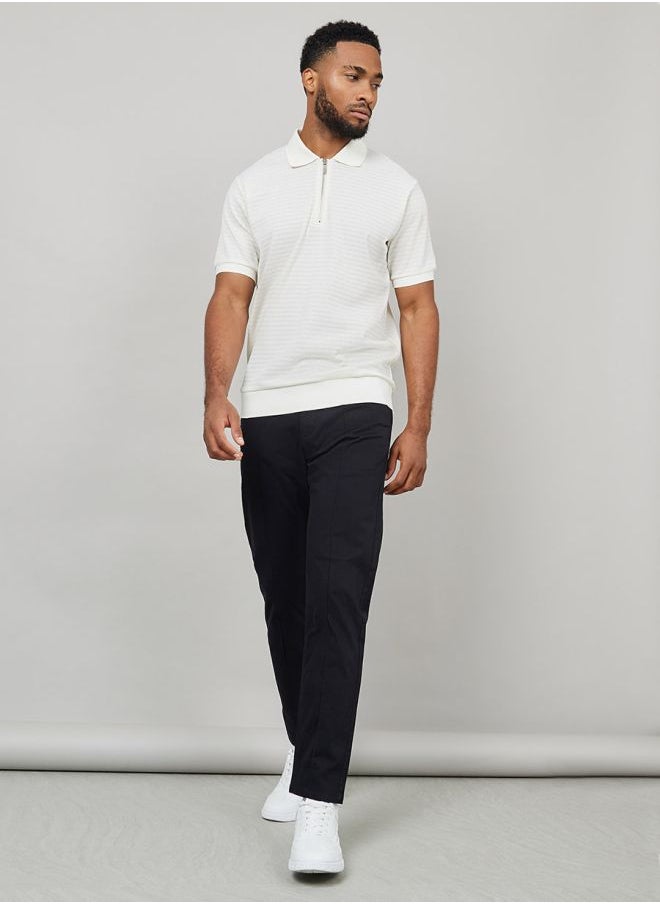 Styli - Pack of 2- Pintuck Skinny Fit Chinos - Image 1