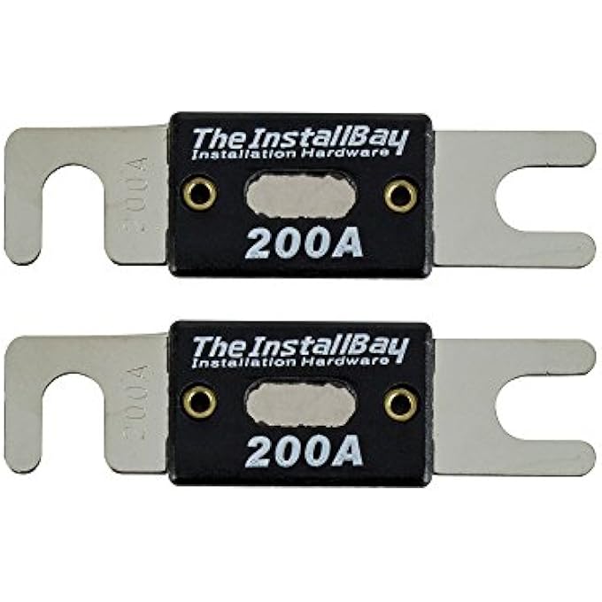 Anl20010 200 Ampere Anl Fuses Pack Of 10