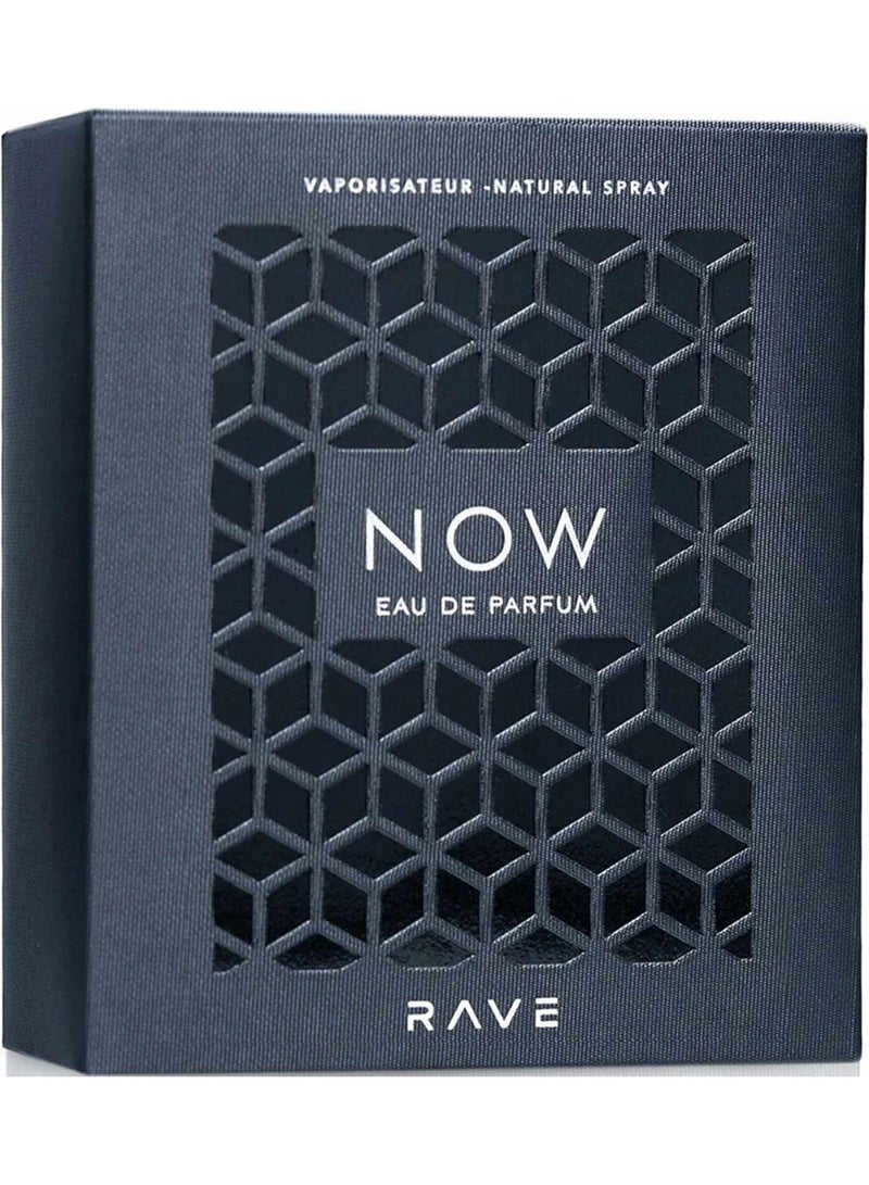 Rave Lattafa Now Black Eau De Parfum Edp 100ml