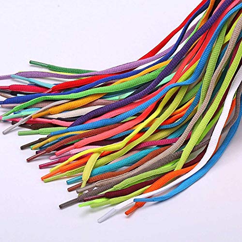 Chunney 20 pairs Athletic 45 Inch SHOELACES Sport Sneaker Boots Shoe Laces Strings (Oval) - Image 2