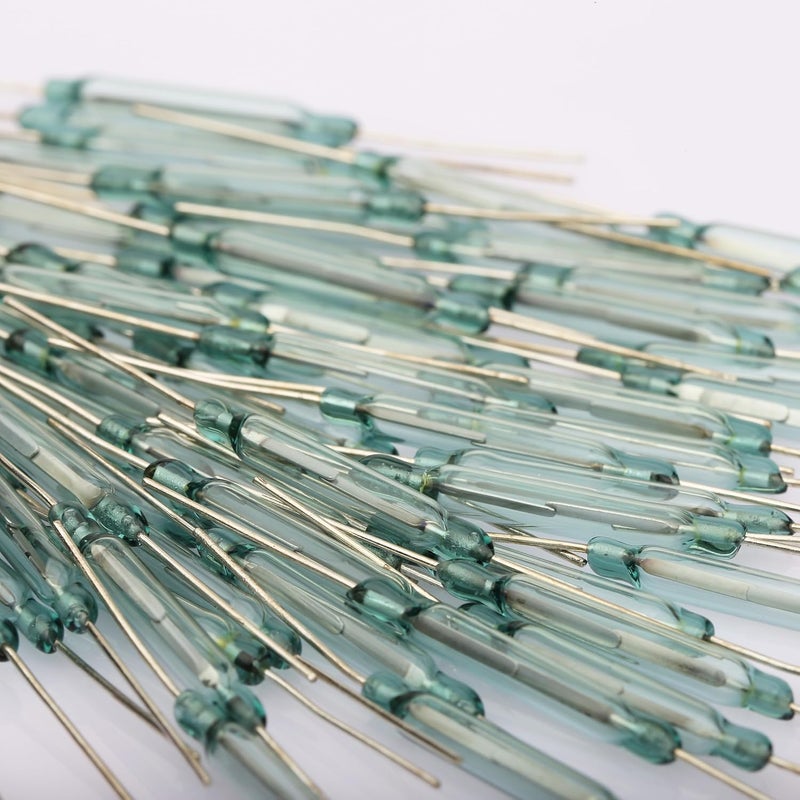 DIYhz Reed Switch Reed 4 * 28MM Normally Open Magnetic Induction Switch 10PCS （10688） - Image 2