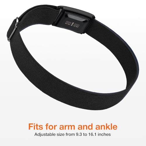 BandSmith Arm Band Compatible with Whoop 5.0 Bicep Band, Soft Breathable Nylon Adjustable Strap with Case for Whoop 5.0 One Peak MG/LIFE (ECG Not Support) - Image 3