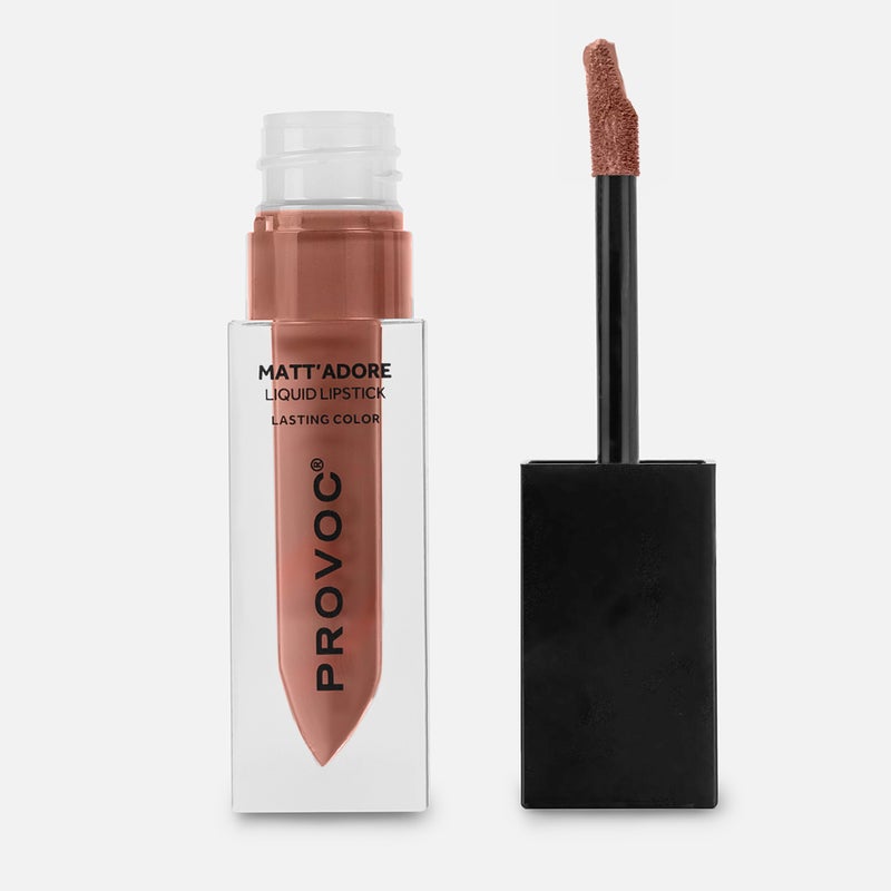 PROVOC MATT'ADORE Liquid Lipstick 25 Faint - Image 5