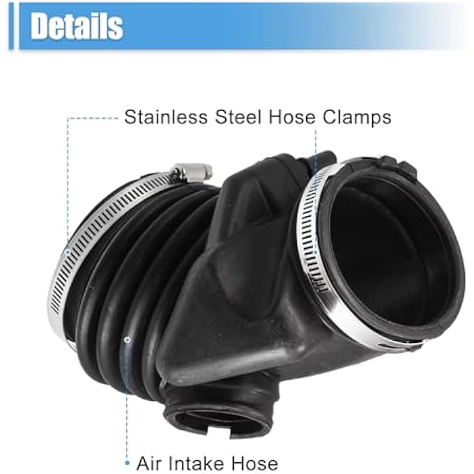 CHEFRU Air Intake Tube Hose Compatible With Chevrolet For Impala 2014 2015 2016 2017 2018 2019 2020 20885923 22887315 22935937 Car Air Cleaner Intake Hose - Image 4