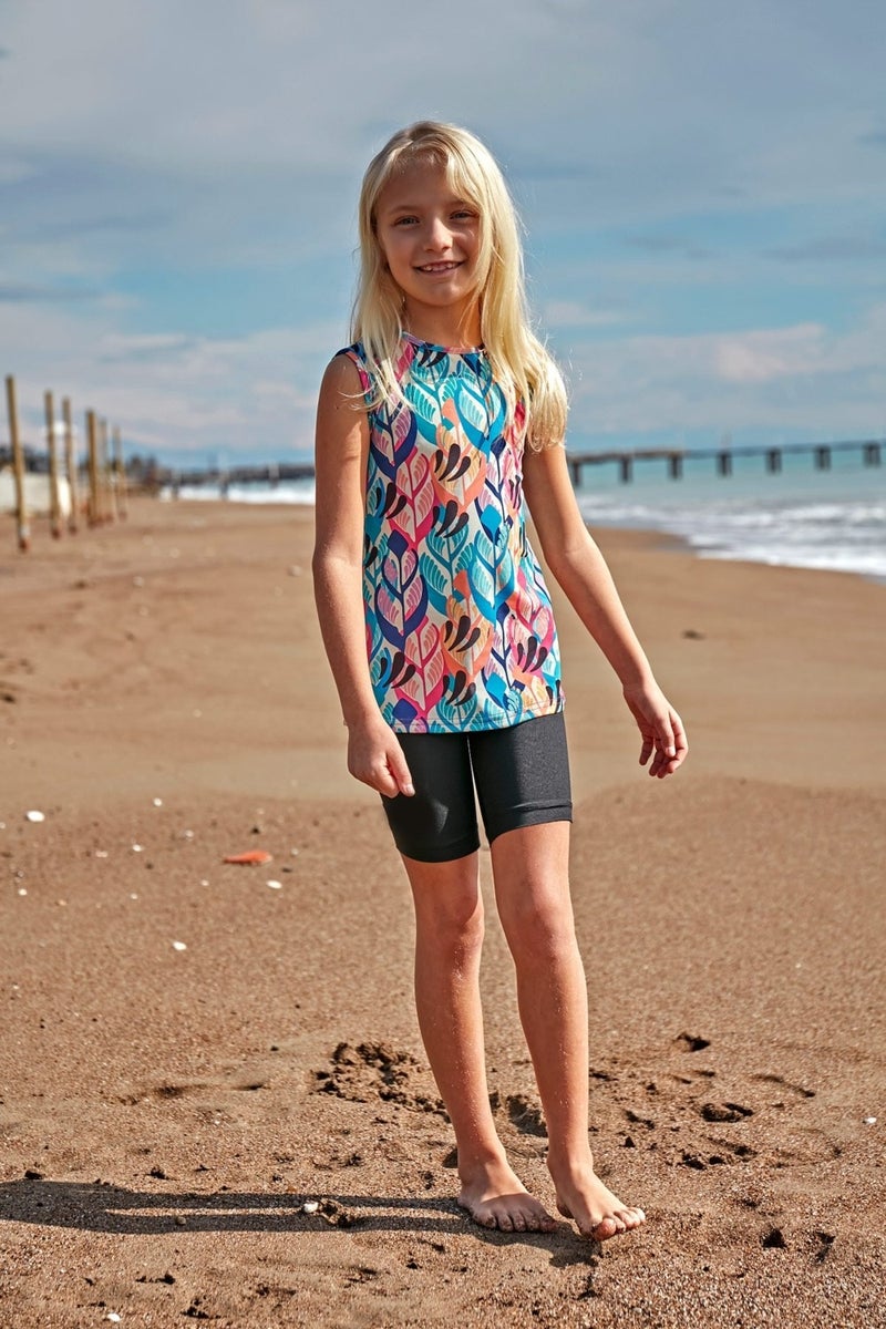 Marina Lycra Colorful Girl's Swimsuit K2404  - Image 2
