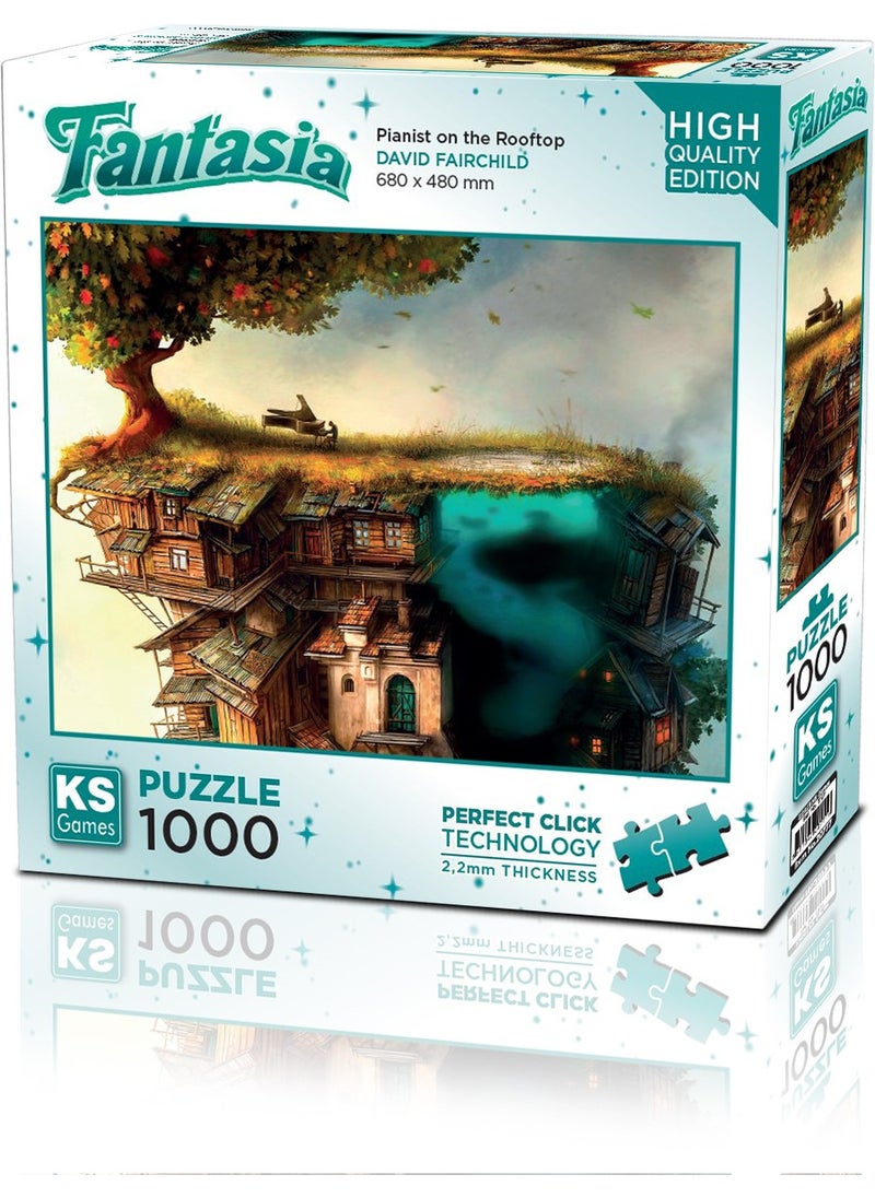KS Games Pianists On The Rooftop 1000 Piece Puzzle  - Image 1