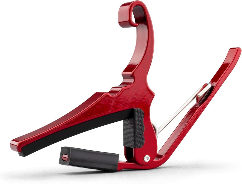 Kyser Quick-Change Capo for 6-String Acoustic Guitars - Ruby Red - Image 2