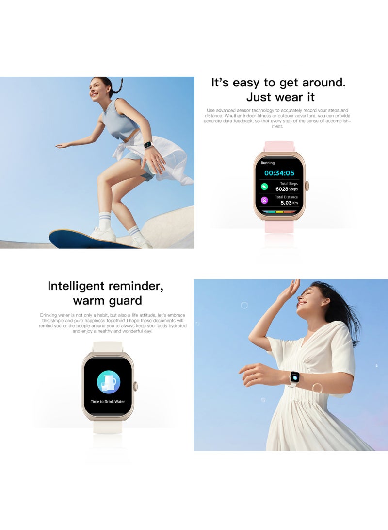 RollsTimi  New Smart Waterproof Bracelet, Smart Bluetooth Watch, 2.01-Inch HD Full-Touch Large Screen, Supports Wireless Bluetooth Call Answering/Making, Multiple Sports Modes, Health Monitoring, Built-In GPS Chip, Smart Wearable Device, Smart Watch, RT Z172 - Image 4