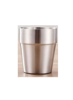 Double Wall Stainless Steel For Espresso Turkish Tea Coffee Cup Vacuum Perfect for Latte Cappuccino Americano Demitasse Cups Mugs 260ml