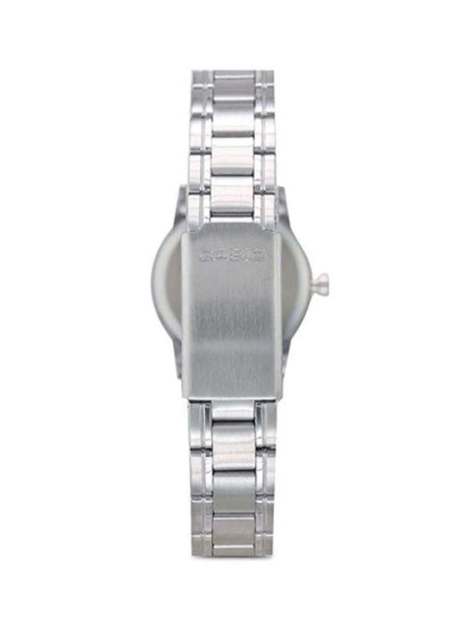 CASIO Women Dress Analog Watch LTPV002D-4B - 25 mm - Silver - Image 4