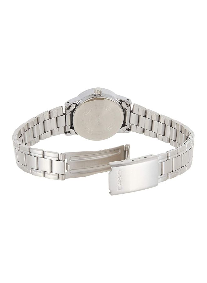 CASIO Women Dress Analog Watch LTPV002D-4B - 25 mm - Silver - Image 2