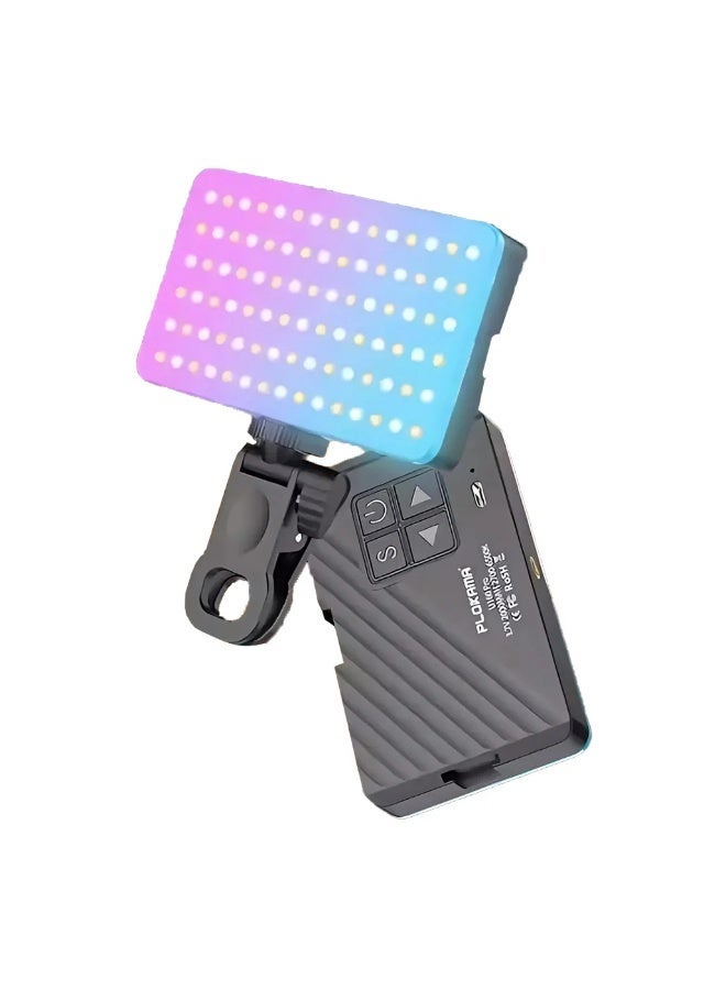 التخطيط اضاءة ليد RGB U160 من PLOKAMA قويه دوار باوضاع اضاءة متنوعه تثبت علي الكاميرا او الموبايل او الكمبيوتراواضاءة خارجيه لكل صناع المحتوى ( يوتيوب - تيك توك - فيسبوك ) - Image 4