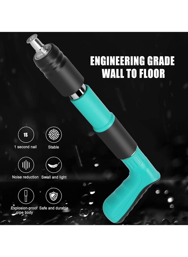 Concrete Nail Gun Kits with 50pcs Nails, 5 Speed Adjustable Multicolor Box - Image 2