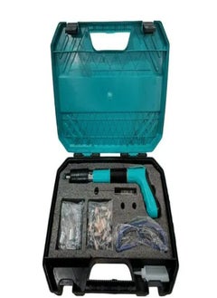 Generic Concrete Nail Gun Kits with 50pcs Nails, 5 Speed Adjustable Multicolor Box  - Image 2