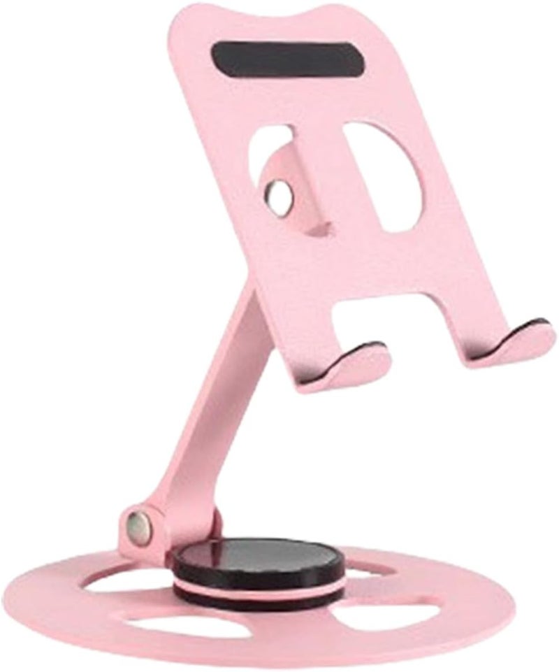 Portable Aluminum Tablet Stand 360°Adjustable Nonslip Holder for Most Phones Tablets & Laptops Lightweight Aluminum Office Tablets Mount - Image 5