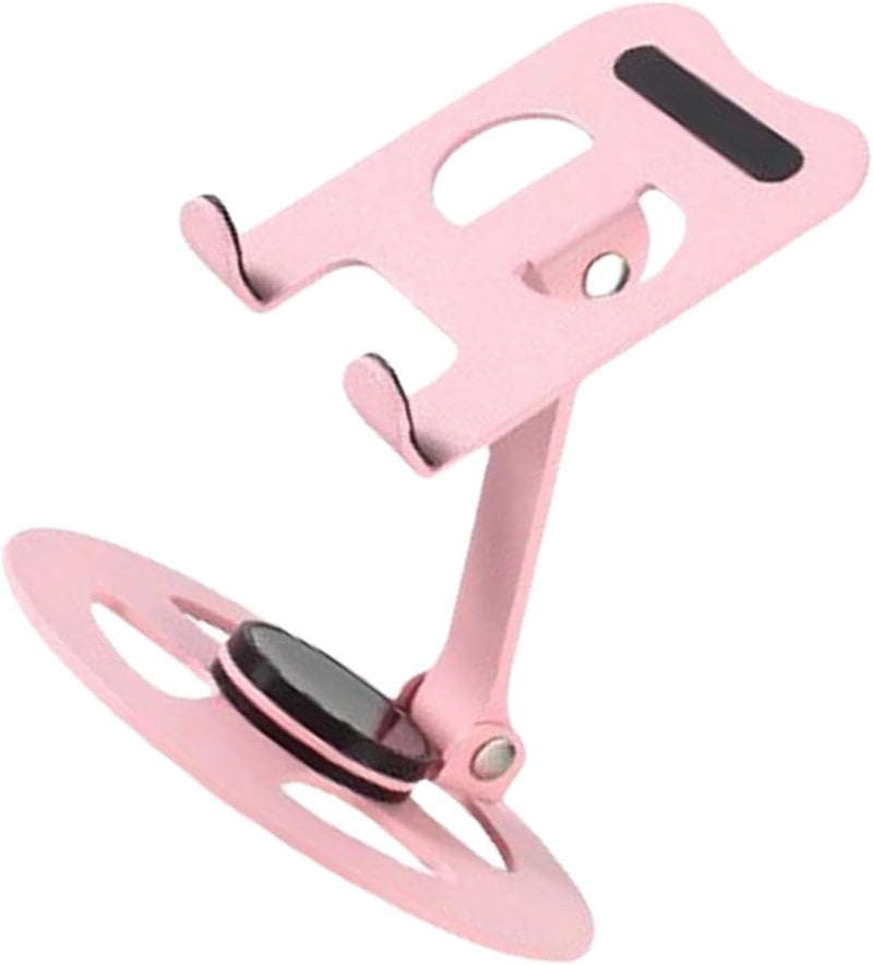 Portable Aluminum Tablet Stand 360°Adjustable Nonslip Holder for Most Phones Tablets & Laptops Lightweight Aluminum Office Tablets Mount - Image 1