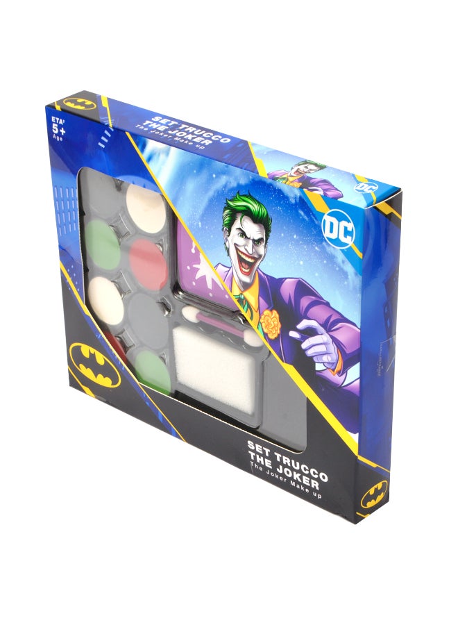 Ciao طقم مكياج الجوكر – طلاء وجه وإكسسوارات للهالوين، الكوسبلاي وحفلات الأزياء | طقم مكياج محترف للمهرج | ألوان طويلة الأمد للجوكر، الأشرار والمظاهر المسرحية - Image 1