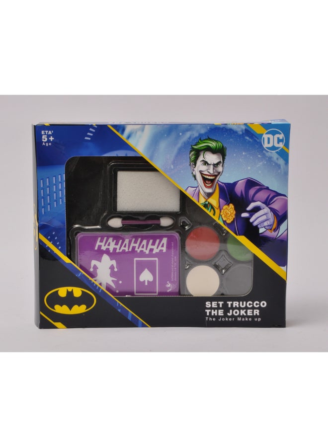 Ciao طقم مكياج الجوكر – طلاء وجه وإكسسوارات للهالوين، الكوسبلاي وحفلات الأزياء | طقم مكياج محترف للمهرج | ألوان طويلة الأمد للجوكر، الأشرار والمظاهر المسرحية - Image 2