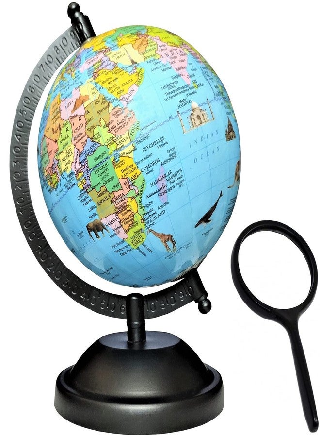 LAPRUN SAVY 5 Inch Black Base and Arc Blue Ocean Monuments (G5BM+L50-08) - Image 1