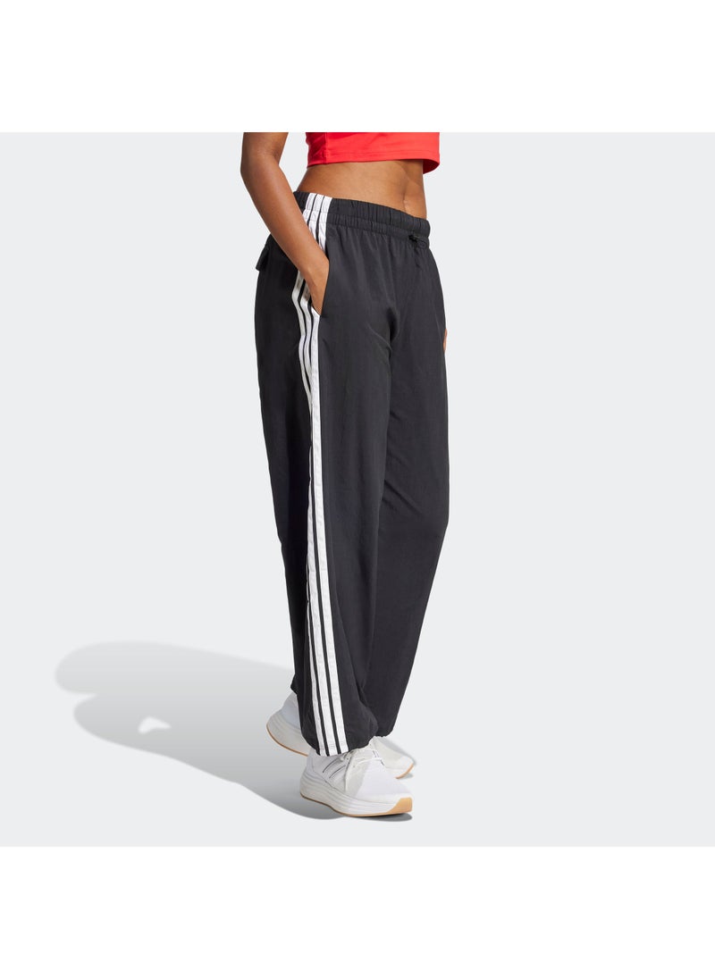Adidas - Essential 3 Stripe Woven Parachute Sweatpants - Image 1
